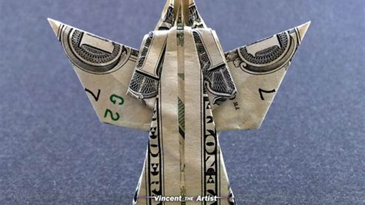 How to Make a Money Origami Angel