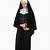 how to make a nun costume at home