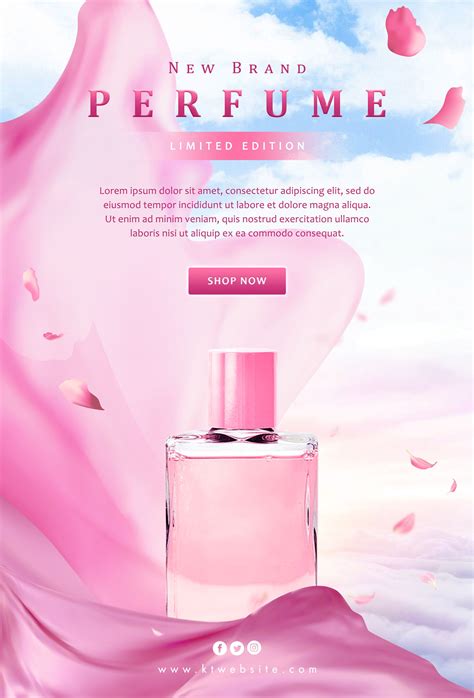 25 inspirational flyer designs of perfume advertisement Brand Name