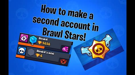 How to Create Second Account On Brawl Stars And Crow Showdown Gameplay