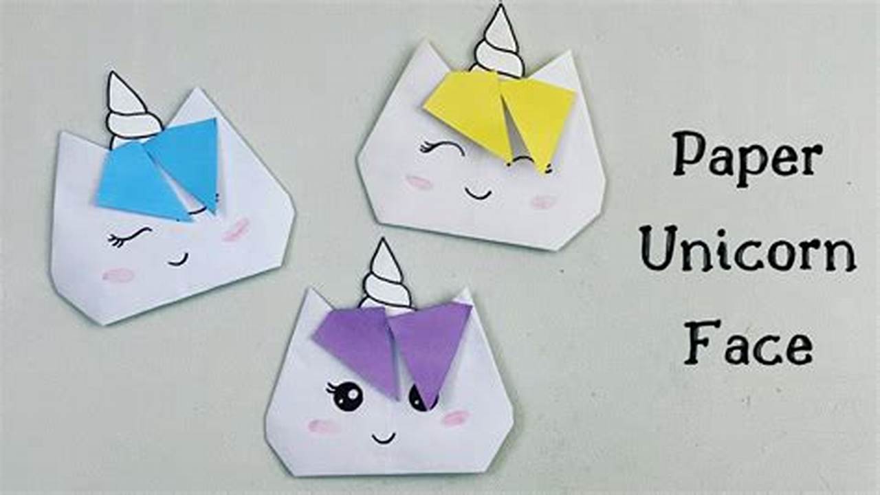 How to Make an Origami Unicorn