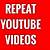 how to make a video replay automatically on youtube