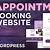 how to make a website for booking appointments