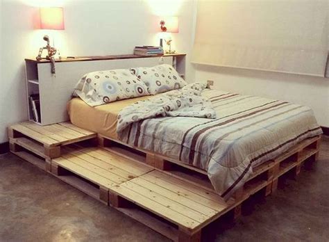 40 Creative Wood Pallet Bed Design Ideas » EcstasyCoffee