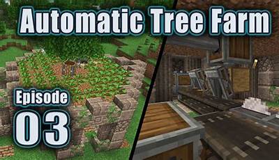 How To Make An Auto Tree Farm In Minecraft