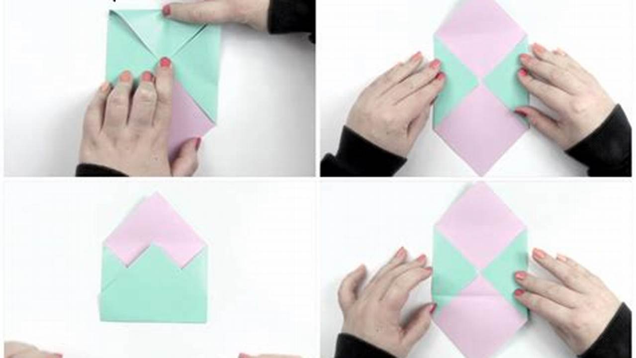 How to Make an Origami Envelope with Rectangle Paper
