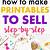 how to make and sell printables