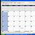how to make calendar on excel