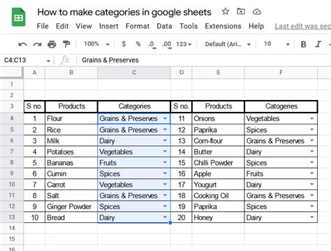 Google Sheets Create Drop Down Lists and Check Boxes YouTube