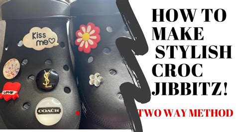 How To Make Custom Croc Charms