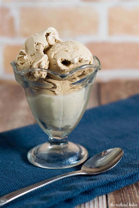 Cold Brew Coffee Ice Cream Recipe by The Redhead Baker