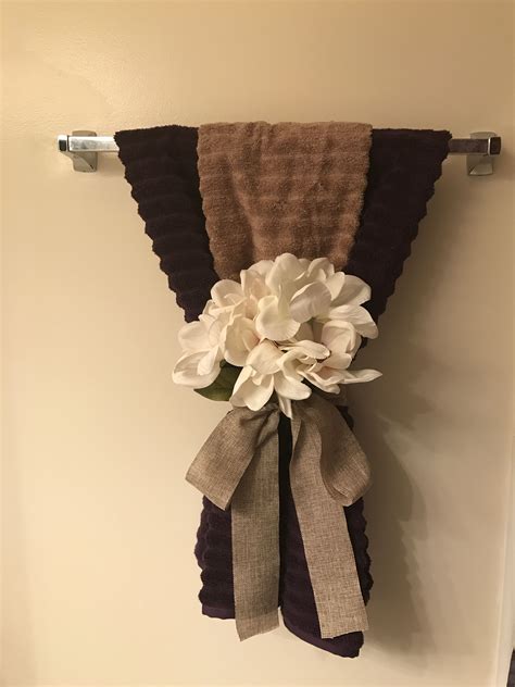 How To Make Decorative Towels For Bathroom