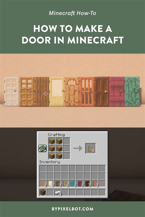 Minecraft Hidden Door Quick and Easy! YouTube