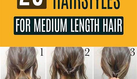 How To Make Easy Hairstyles For Medium Hair 33 Unique Diy Curly
