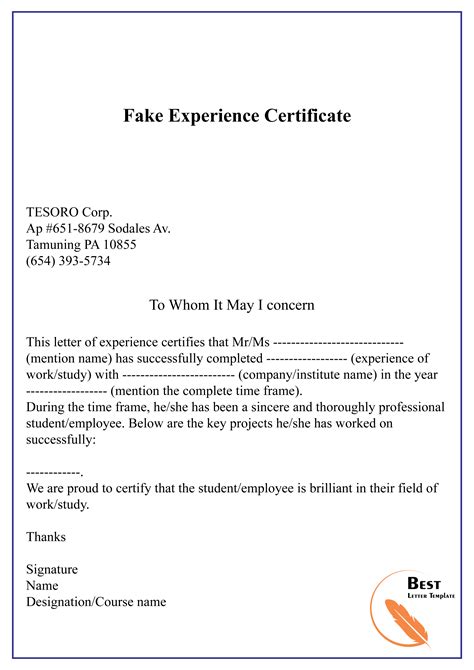 Fake Experience Certificate issued from Dr.B.R.Ambedkar Centre for