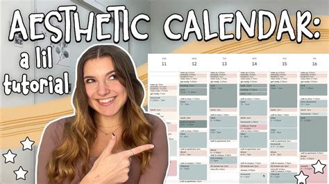 How To Make Google Calendar Aesthetic