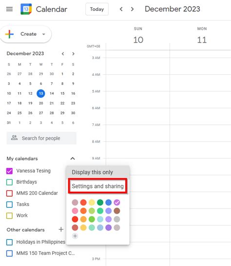 How To Make Google Calendar Public