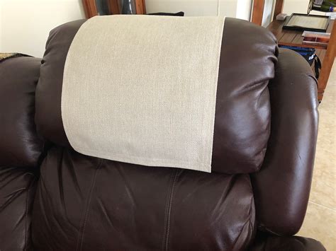 How To Make Headrest Covers For Recliners