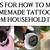how to make homemade tattoo ink with a pencil and a pen