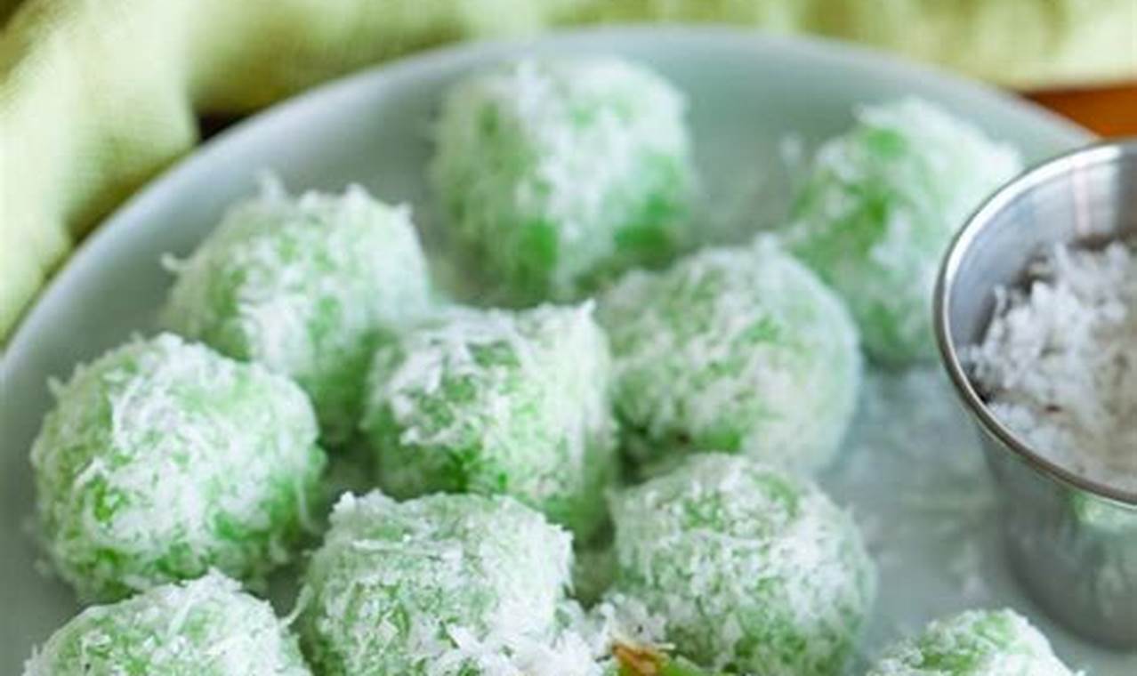 Resep Onde-Onde Gurih dan Kenyal, Temukan Rahasia Kelezatannya!