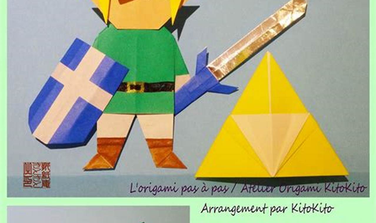 How to Make an Origami Link from The Legend of Zelda: A Step-by-Step Guide
