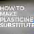 how to make plasticine harden