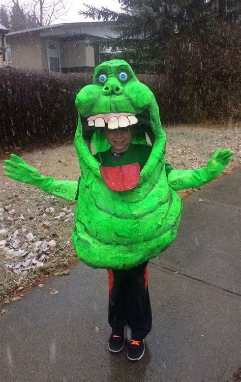 Awesome Homemade Slimer Costume from Ghostbusters