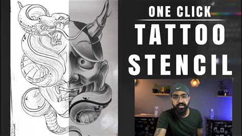 Artist Peeling Off Tattoo Stencil On Female Customers Thigh At Studio