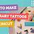 how to make temporary tattoos using cricut