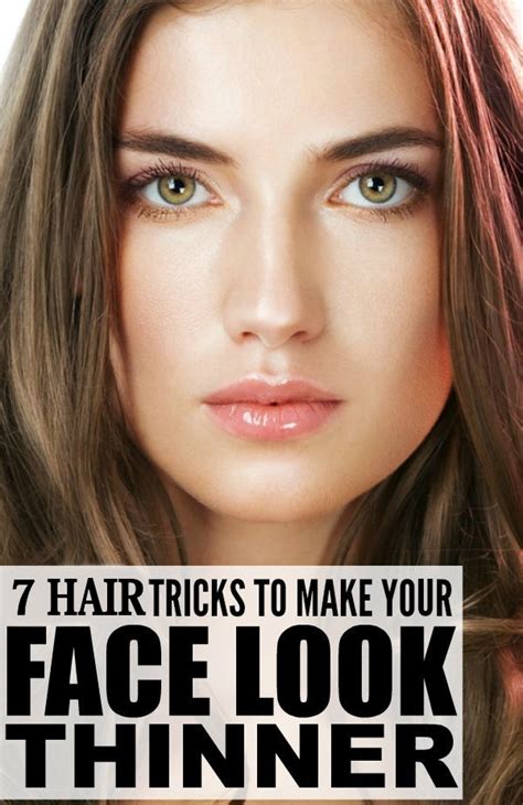 How To Make Your Face Look Smaller With Hair
