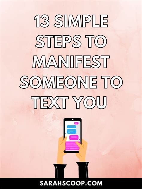 How To Manifest A Text Message YouTube