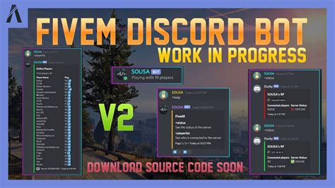 Make you a fivem discord server with permission and channels created by