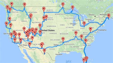 How To Map Out A Road Trip