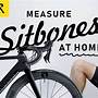 how to measure sit bones for saddle width