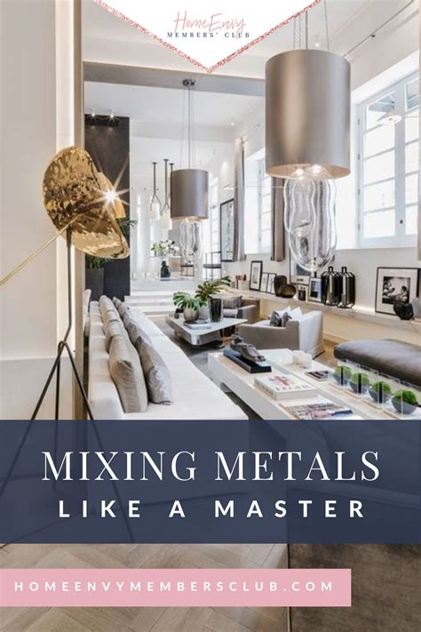 20+ mixed metals in kitchen
