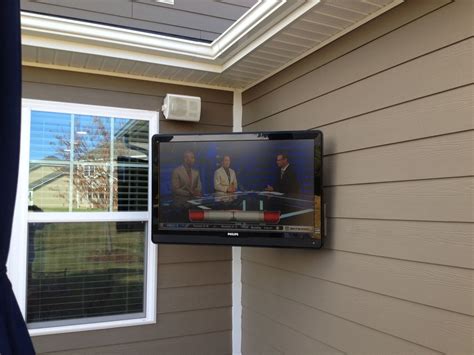 What you Need to Know about Hanging an Outdoor TV