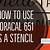 how to oracal stencil vinyl ukutabs tuner