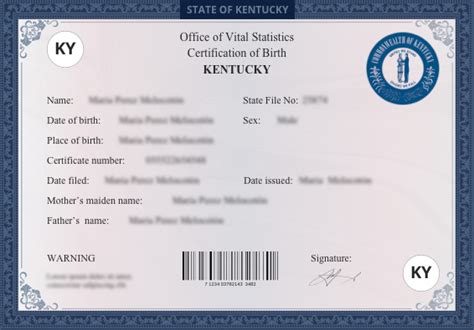 Fake Birth Certificate Maker Free / Ky Birth Certificate Order Form