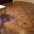 how to paint and stencil a wood floor