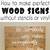 how to paint on wood signs without stencilsmith discount