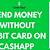 how to pay someone on cash app without debit card