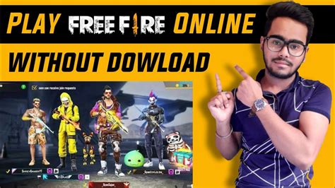 How to play free fire without downloading the app SP TECH (ENGLISH