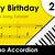 how to play happy birthday on the accordion