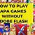 how to play papa s games without flash for free
