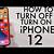 how to power off iphone 12th mini