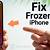 how to power off my frozen iphone 12 screen