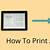 how to print an ebook