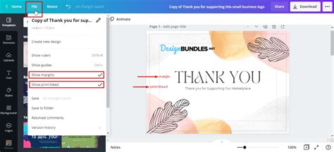 how to print from canva for free