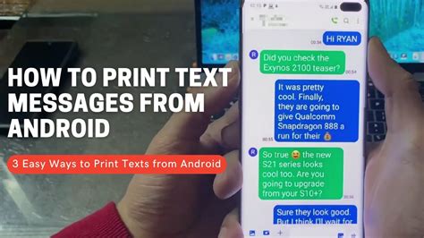 How to Print Text Messages from Android for Free (with Pictures)