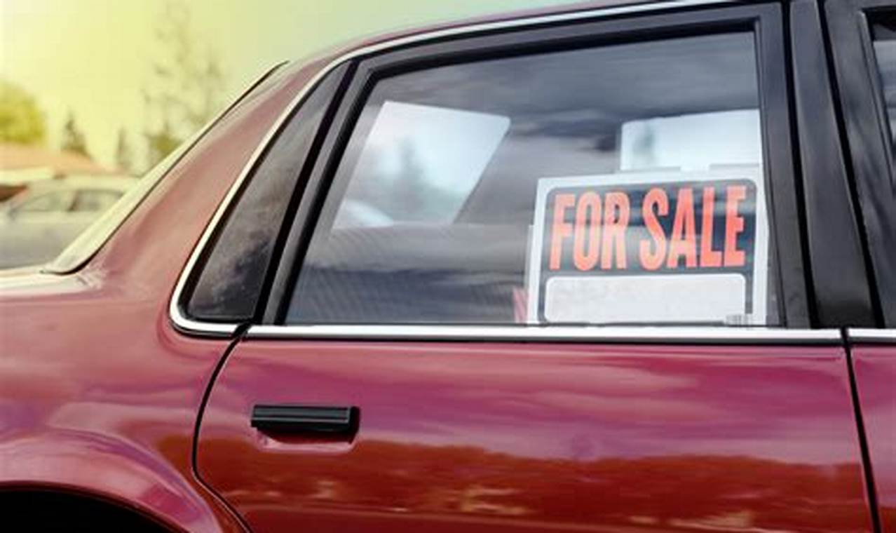 How to Privately Sell a Car in Maryland